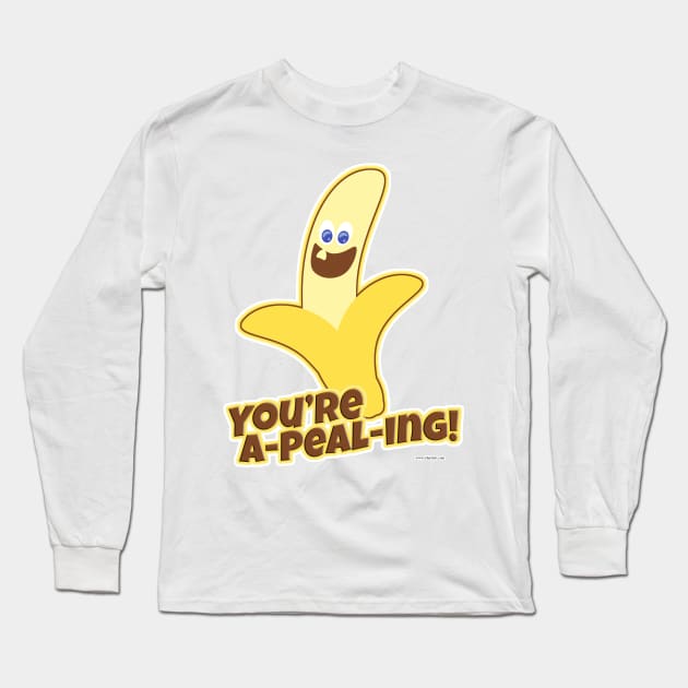 Appealing Banana Slogan Long Sleeve T-Shirt by Tshirtfort